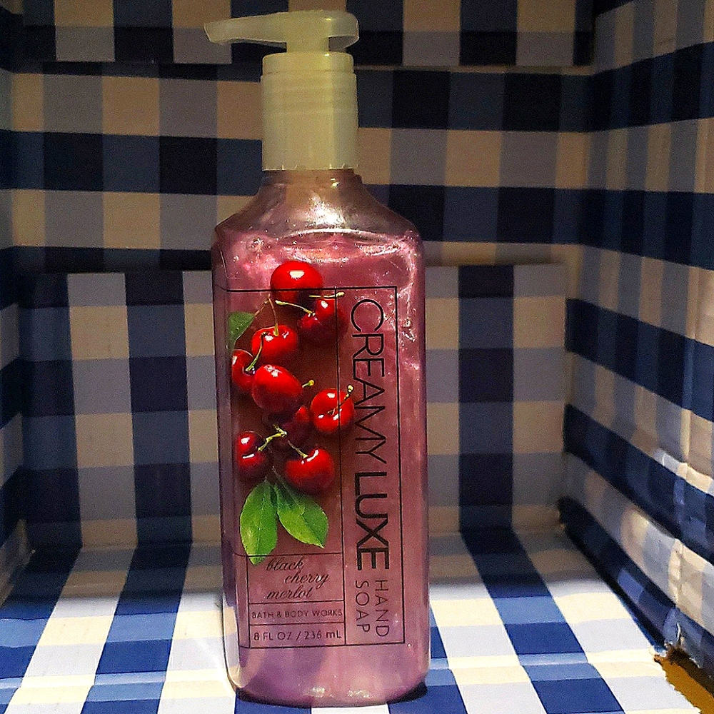 Black cherry merlot creamy luxe hand soap
